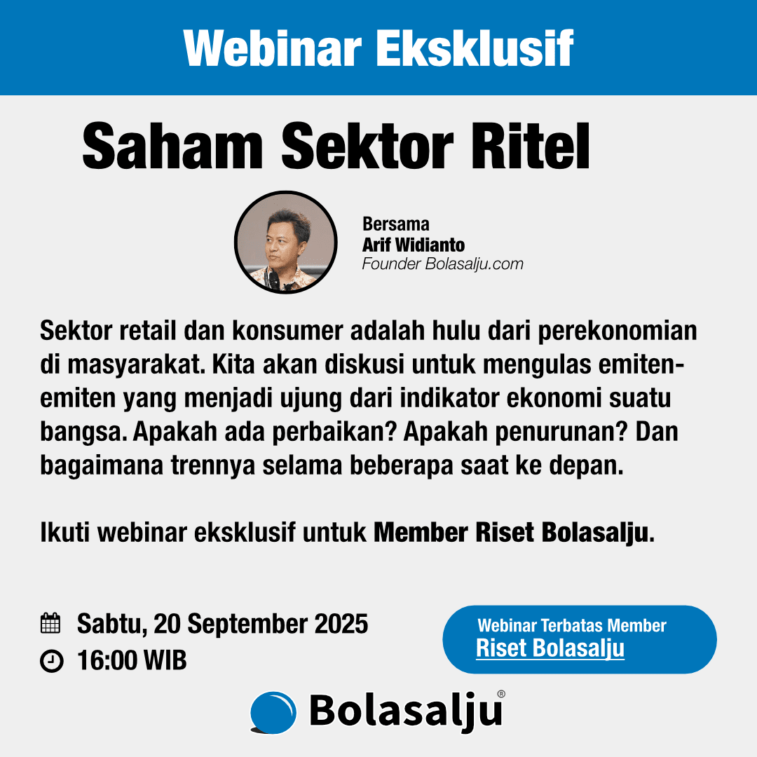 Webinar Eksklusif member Riset Bolasalju